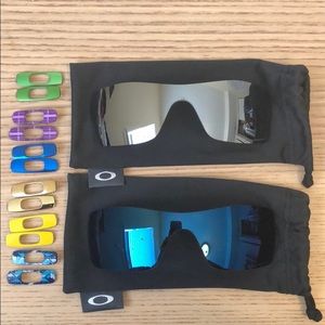 Oakley Batwolf Lenses and Custom Accents